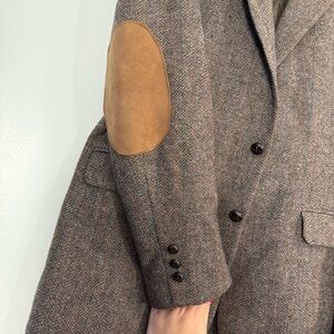 VINTAGE Stafford Men's Brown Tweed Wool Blazer MADE IN USA